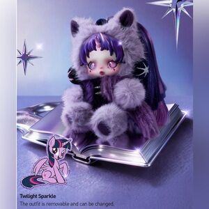 Skull Panda x My Little Pony - Twilight Sparkle Plush Pendant